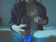 強気な男子が電動オナホに逝かされてしまう。 - Screenshot 12 of 16 - Moaning