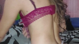 Jugando con mi plug anal