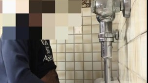 Stroking in urinals