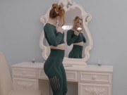 Busty Redhead Charlie Red Bangs Her Trainer 2/16