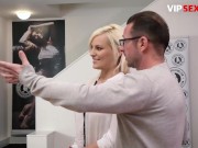 EXPOSED CASTING - Big Ass Blonde Lucy Shine First Anal Casting Fuck - VIP SEX VAULT 4/16