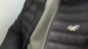 Horny Lad Jerking Off in Public Toilets
