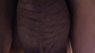 Dildo Anal Sex With Chastity On, Off Then Cumshot At The End
