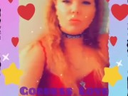 Submissive slut collared up. re-upload re-edit 1/16