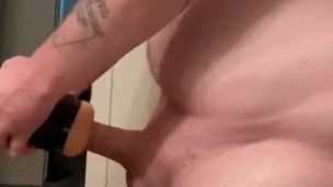 Fucking my Fleshlight, hard pounding