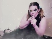 SFW clown party fetish. Smoking 420 4/16