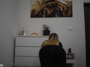 Strip Tease in Leggins Because I Want to Show You My Pussy 🍑 | Miley Grey 4/16