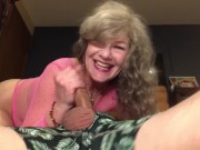 Cock Hungry Mature Cougar Stops By For POV Deepthroat & Throatpie! 💦 15/16