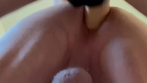 POV strapon up that gaped our muscular ass!! FitNaughtyCouple 