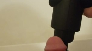 TORTURING my pulsing cock till it explodes! 💦