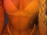 SEXY BLOND SLUT EXHIBITING, CRAZY TO MAKE YOU CUM! 3/16