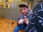 Behind the scenes - how is making porn? Real footage! - Tommy Gold & Adele Hotness & Oliver Trunk 3/16