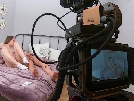 Behind the scenes - how is making porn? Real footage! - Tommy Gold & Adele Hotness & Oliver Trunk