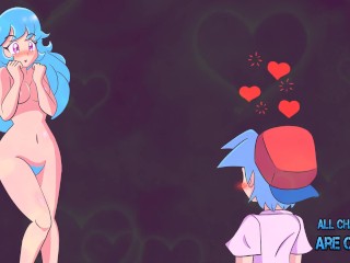 Sky se quita la ropa-DESNUDO