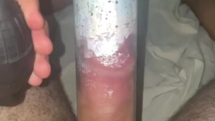 Cock pump and masturbation 