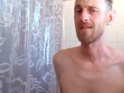 Horny guy Day 3 still jerkin-it no climax edging cum challenge 16/16