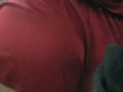 Riding it in silk pajamas 15/16