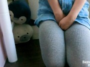 ハンカチにおしっこするも結局おもらししちゃう 11/16