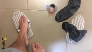 MY SHRUNKEN HOUSEMATE MANLYFOOT MACROPHILIA MAGIC SHRINKING POTION 🧪 🦶