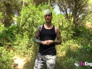 Sexy brunette receives a grat shafting at her OUTDOOR BLIND DATE! 3/16