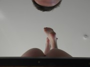 fucked a red-haired neighbor teen on the table 15/16