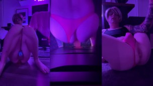 Sissy Rides Her Dildo