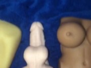 POV Fucking & Licking Fake Pussy, Ass, & Cock Toys