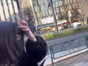 【個人撮影/フルHD高画質】Fカップ巨乳★フェラ上手、元アイドルの爆乳♡制服で再登場！オリジナル動画 1/16