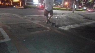 Street night skateboard 1