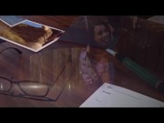 Baring her cross a forelorn teen submissive is rewarded with doms throbbing cock down her throat under the night sky 1/16