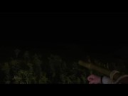 Baring her cross a forelorn teen submissive is rewarded with doms throbbing cock down her throat under the night sky 3/16