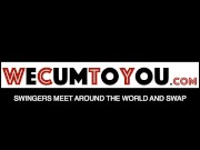 SWINGERS Amateur Group Sex Party with strangers 1/16