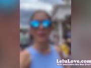 Getting emotional about MILFhood, eating over a DOZEN of these, cumshot all over my ass, grinding in the shower - Lelu Love 10/16