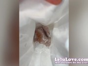 Getting emotional about MILFhood, eating over a DOZEN of these, cumshot all over my ass, grinding in the shower - Lelu Love 11/16