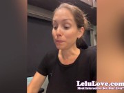 Getting emotional about MILFhood, eating over a DOZEN of these, cumshot all over my ass, grinding in the shower - Lelu Love 4/16