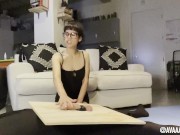 NYMPHO LIONESS WORSHIPS COCK THROUGH GLORY HOLE W/ DIRTY TALKING! TRUE FEMDOM TEASE - FULL VID ON OF