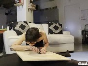 NYMPHO LIONESS WORSHIPS COCK THROUGH GLORY HOLE W/ DIRTY TALKING! TRUE FEMDOM TEASE - FULL VID ON OF 13/16