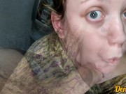 cute girl gives blowjob and gets fucked in anal to get a lot of cum on her face 8/16