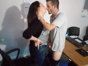Office Milf Takes Cock
