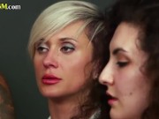 CFNM college HJ babes jerk IR cock 15/16