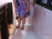 Big Boobs Indian Maid With Cleaning House 1/16