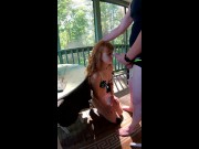 Home Owner Throat Fucks Redhead Maid 8/16