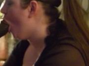 sexy bbw loves sucking trotzilla the god's bbc 7/16