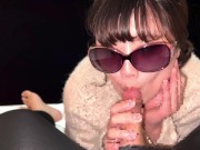 【個人撮影】チンポ大好きな後輩女子大生の濃厚フェラと口内射精 8/16