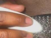 Scary Movies and Pussy Play with ChunkyAss see through Panties 2/16