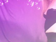 Amateur belly dancing with lots of special effects - silly 4/16