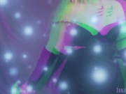 Amateur belly dancing with lots of special effects - silly 7/16