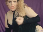 Amateur belly dancing with lots of special effects - silly 9/16