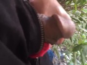 Handsome straight guy enjoys pissing outdoor under a sunny day  11/16