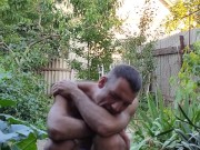 After work I find comfort in the garden